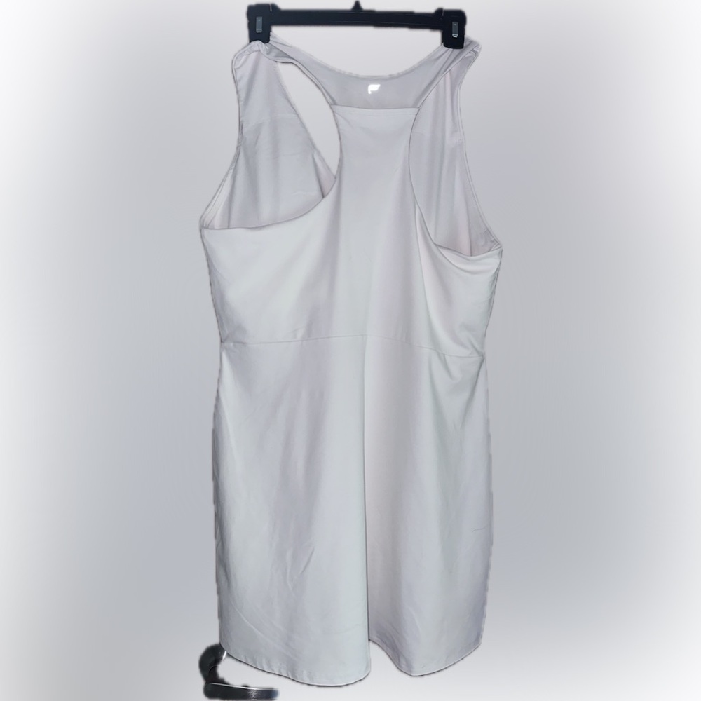 Fabletics cream athletic dress xxl no shorts